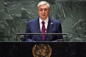 
                    Президент Казахстана с трибуны ООН призвал менять мир вместе
                