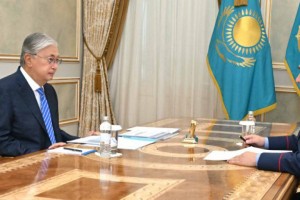 
                    Глава МВД отчитался перед Токаевым
                