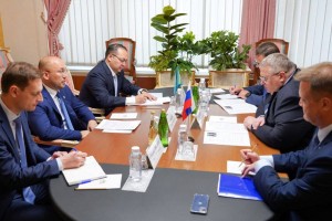 
                    Даурен Абаев встретился с заместителем председателя Правительства РФ
                