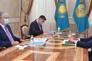 Касым-Жомарт Токаев принял главу холдинга «Байтерек»