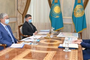 
                    Глава государства принял председателя правления АО «НК «QazaqGaz»
                