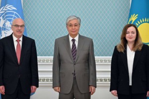 Токаев встретился с главой Контртеррористического управления ООН