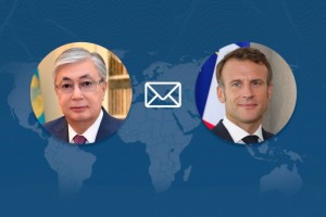 Токаев направил поздравительную телеграмму Президенту Франции