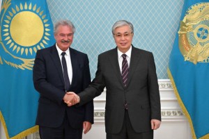 Президент принял главу МИД Люксембурга