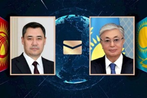 Президент Казахстана поздравил Садыра Жапарова и народ Кыргызстана с Курман-айтом