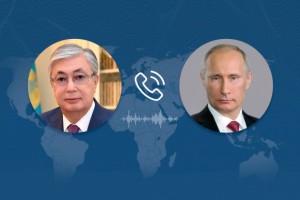 Касым-Жомарт Токаев переговорил по телефону с президентом России