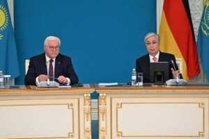
                    По итогам переговоров президентов Казахстана и Германии подписан ряд документов
                