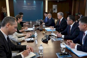 
                    Токаев встретился с президентом ЕБРР
                
