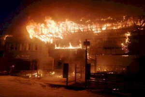 Ликвидирован крупный пожар на горнолыжном курорте «Шымбулак»