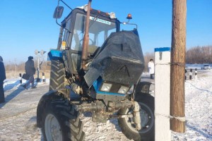 Товарный поезд протаранил трактор в Жетысуской области