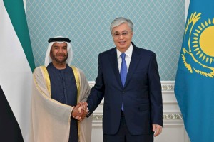 
                    Касым-Жомарт Токаев провел встречу с шейхом эмирата Абу-Даби
                