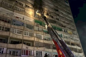 Названа причина пожара в многоэтажке в Караганде