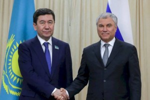 
                    Володин пригласил спикера Мажилиса РК посетить Россию
                