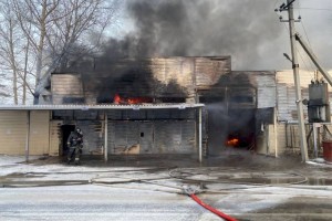 
                    В Павлодаре произошел крупный пожар
                