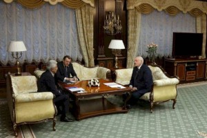 
                    Генсек ОДКБ Имангали Тасмагамбетов встретился с Александром Лукашенко в Минске
                