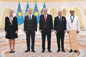 
                    Президент Казахстана принял верительные грамоты послов ряда стран
                