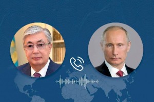 Токаев и Путин обсудили российско-казахстанское стратегическое партнерство