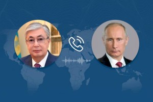 Президенты Казахстана и России поговорили по телефону