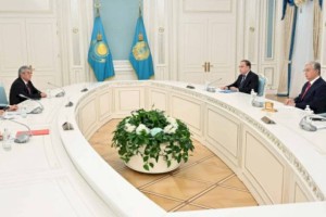 
                    Президент встретился с участниками Центрально-Азиатского медиафорума
                