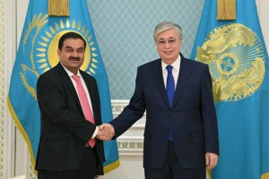 Президент принял главу компании Adani Group