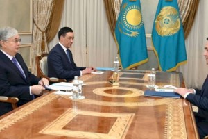 Касым-Жомарт Токаев принял Асламбека Мергалиева