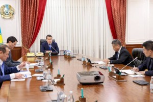 С вице-президентом компании CITIC Construction встретился Алихан Смаилов