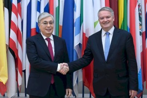 
                    Президент провел встречу с Генеральным секретарем ОЭСР Матиасом Корманом
                