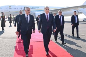 
                    Касым-Жомарт Токаев прибыл с рабочим визитом в Ереван
                