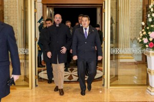 
                    В Астану прилетел глава Европейского совета Шарль Мишель
                