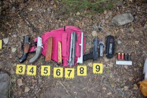 
                    Школьный рюкзак с оружием и боеприпасами обнаружили в Жаркенте
                