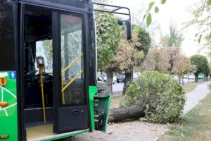 
                    Автобус столкнулся с грузовиком в Алматы, есть пострадавшие
                