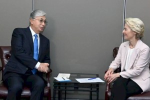 Президент РК провел переговоры с Президентом Европейской комиссии