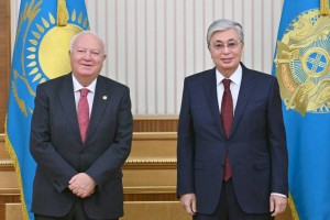
                    Президент принял представителя Генсека ООН
                