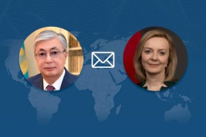 
                    Токаев поздравил Трасс с назначением на пост премьера Великобритании
                