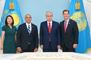 
                    Президент Казахстана принял делегацию Конгресса США
                