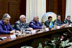 Руслан Жаксылыков встретился с Сергеем Шойгу в Москве