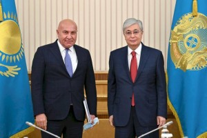 
                    Токаев принял президента группы компаний Yildirim Holding
                