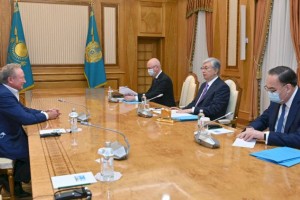 
                    Президент РК провел ряд встреч с руководителями международных компаний
                