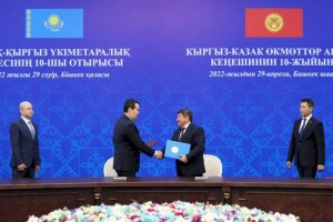 
                    Казахстан и Кыргызстан намерены увеличить товарооборот в два раза
                