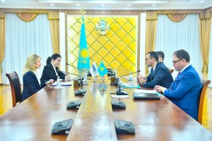 
                    Председатель Сената встретился с вице-спикером Парламентской Ассамблеи ОБСЕ
                