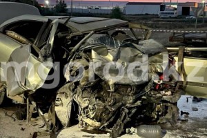 
                    В страшной аварии в Уральске погибли восемь человек, среди них двое детей
                