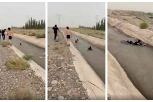 
                    Видео гибели полицейского при спасении тонущего ребенка шокировало казнет
                