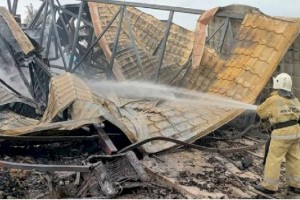 
                    Досудебное расследование начато по факту пожара на Алакольских базах отдыха
                