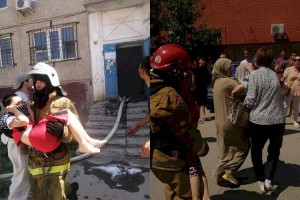 
                    Пожарные в Атырау спасли шесть человек из огня
                