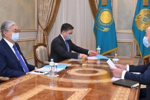 
                    Касым-Жомарта Токаева проинформировали о деятельности холдинга «Байтерек»
                