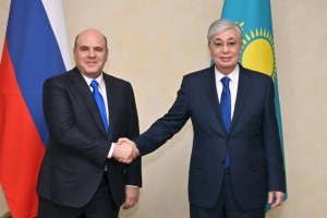 Касым-Жомарт Токаев принял Премьер-министра России
