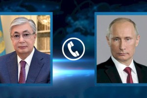 Президенты Казахстана и России обсудили ситуацию вокруг Украины