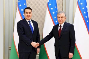 Премьер-министр Казахстана провел переговоры с Президентом Узбекистана