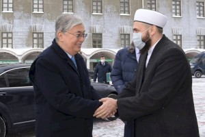Президент Казахстана посетил Казанский Кремль