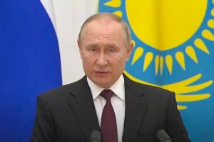 
                    Глава РФ подчеркнул твердую позицию Касым-Жомарта Токаева во время январских событий
                